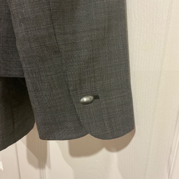 Kasper 2 pc suit jacket and straight skirt Black and white size 8 - Picture 8 of 8